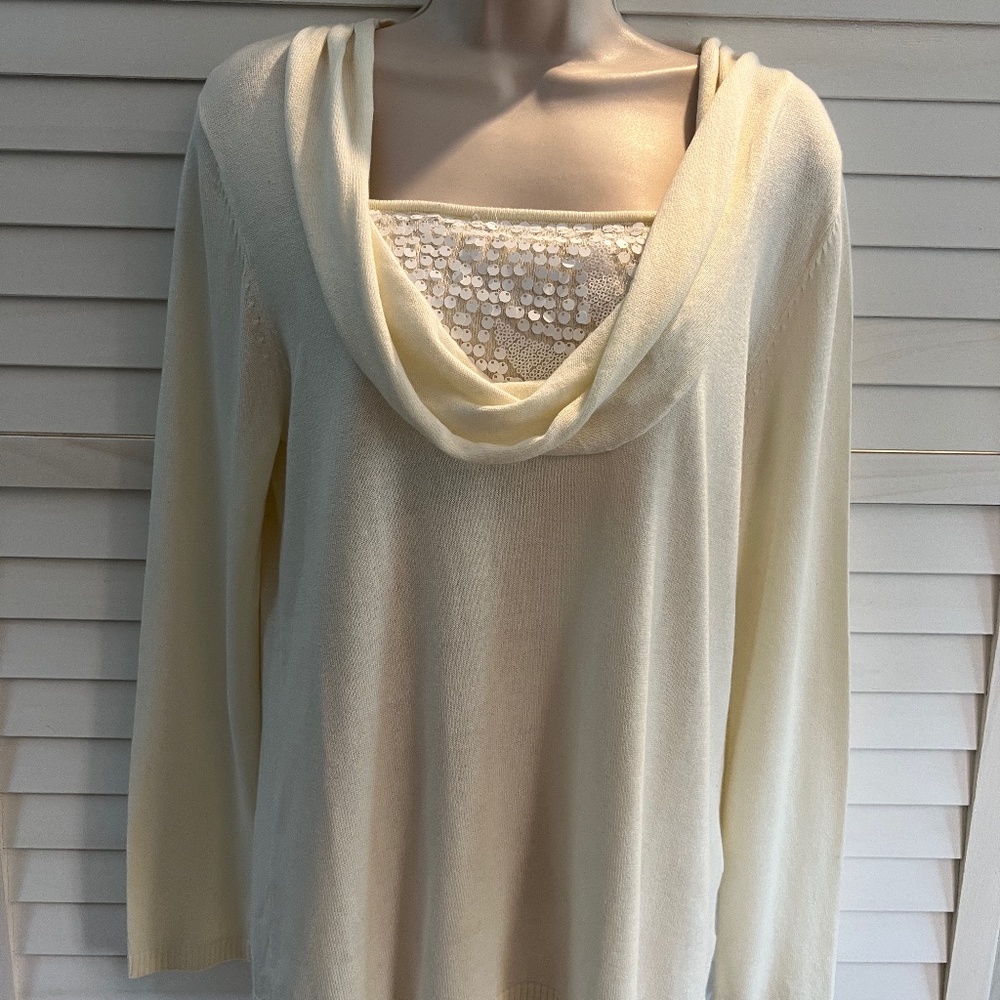 Dana Buckman light elegant sweater. Size M
